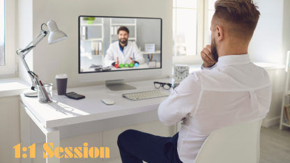 One on One Session via Zoom